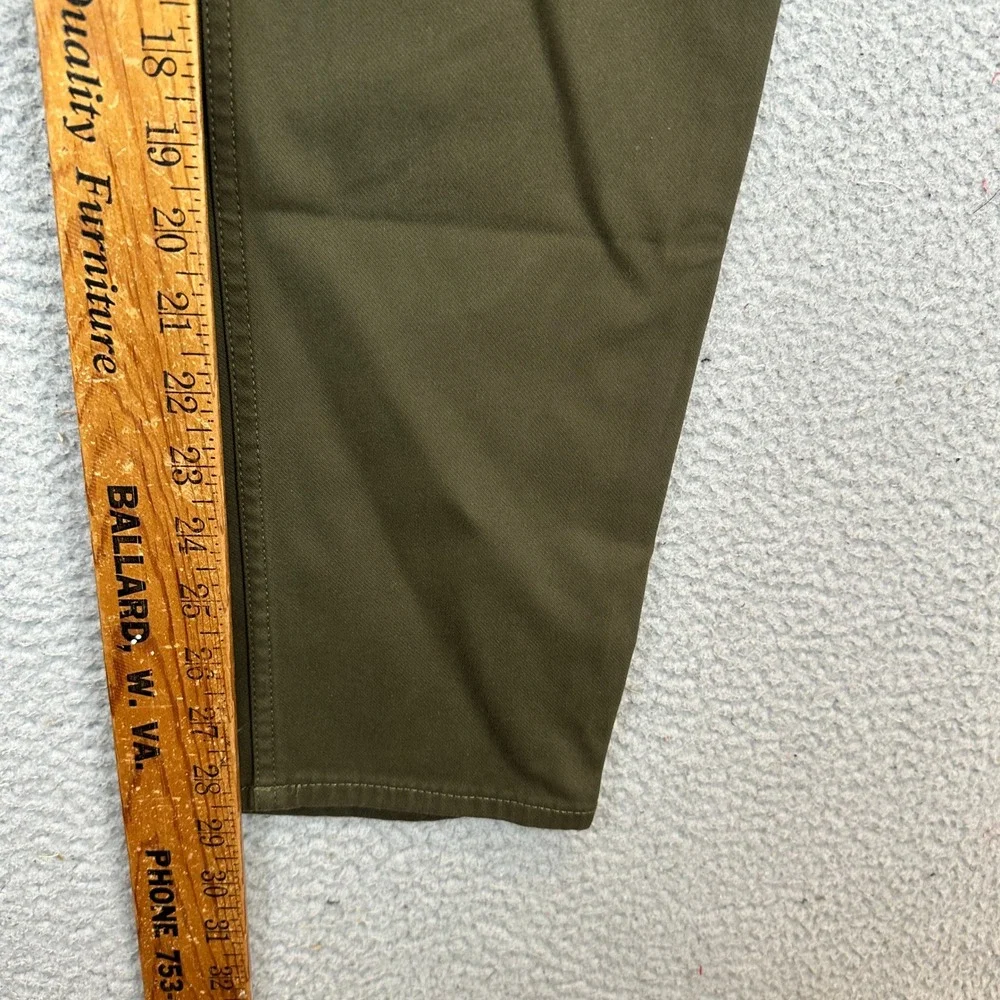 NEW Banana Republic Pants Mens 32X30 Athletic Fit Traveler Olive Green 5-Pocket